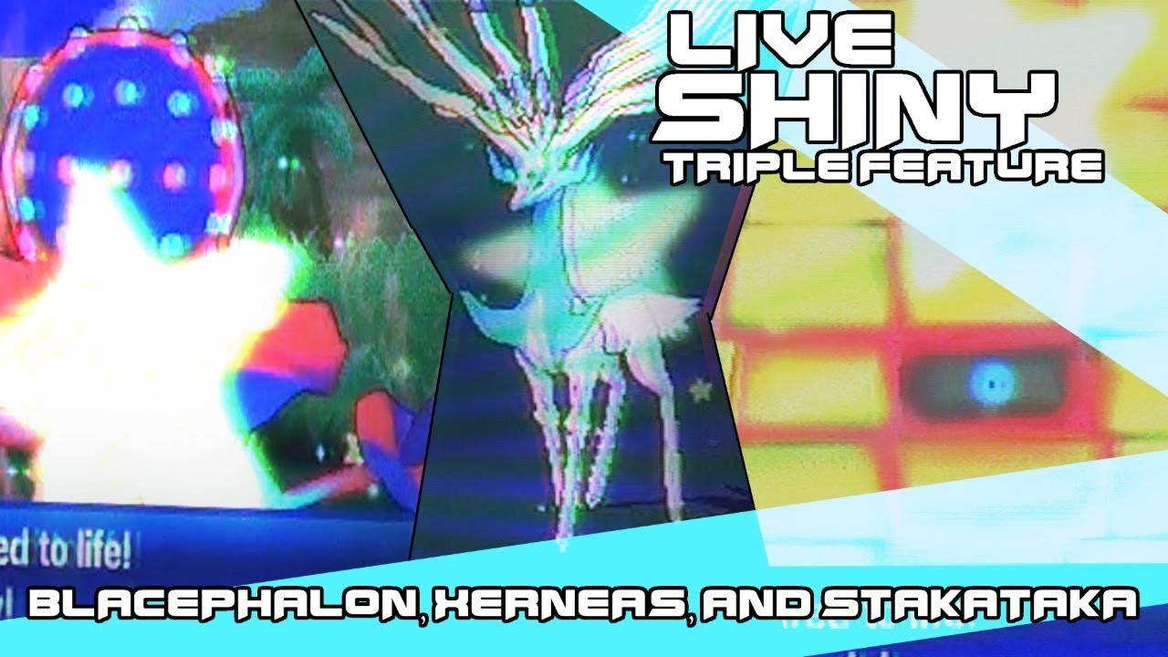 429 - LIVE! Shiny Blacephalon, Xerneas, and Stakataka in Ultra Sun/Moon (Full Odds)