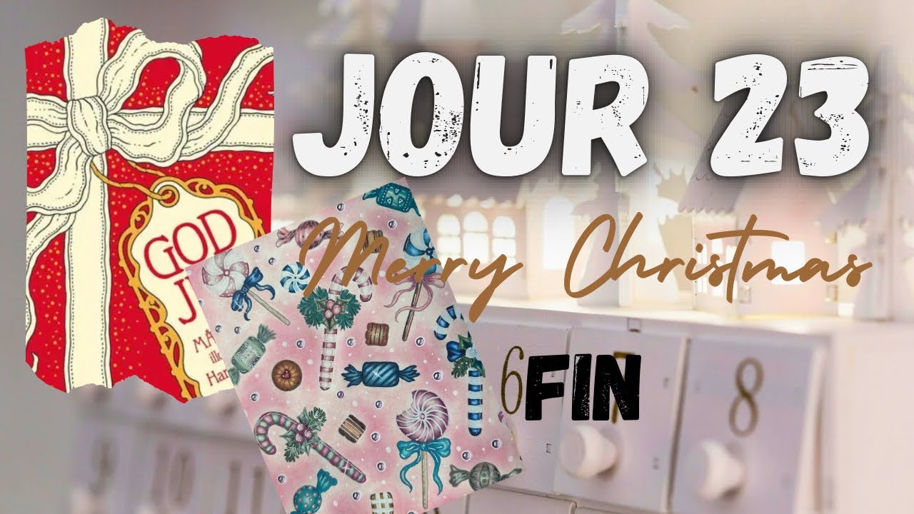 ✨ Jour 23 – FIN ~ Mon calendrier de l’avent spécial coloriage ! 🎁🖍️
