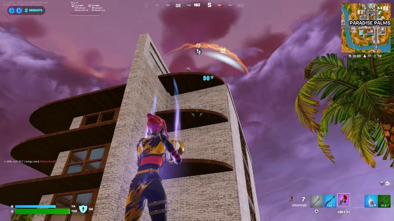 Fortnite reload zero build solo 20 bomb