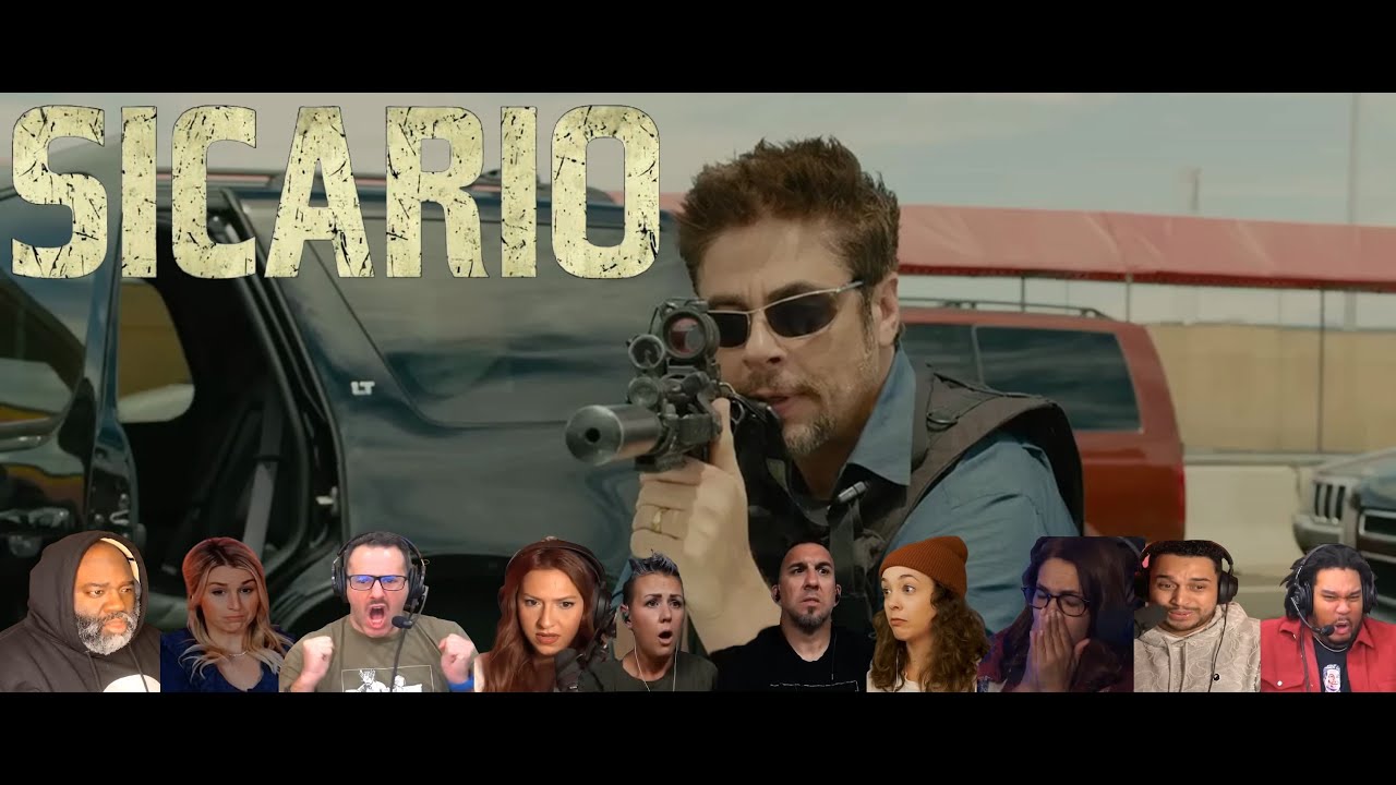 Top 7 YouTube Reactors SPEECHLESS at Sicario (2015) | Intense Mexico Border Shootout Compilation!