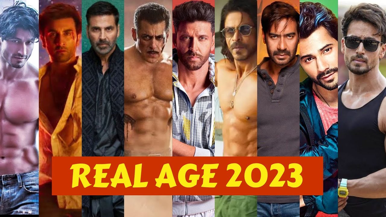 60 Bollywood Old, Young Actors Real Age 2023 List  || Real Age of Bollywood Stars