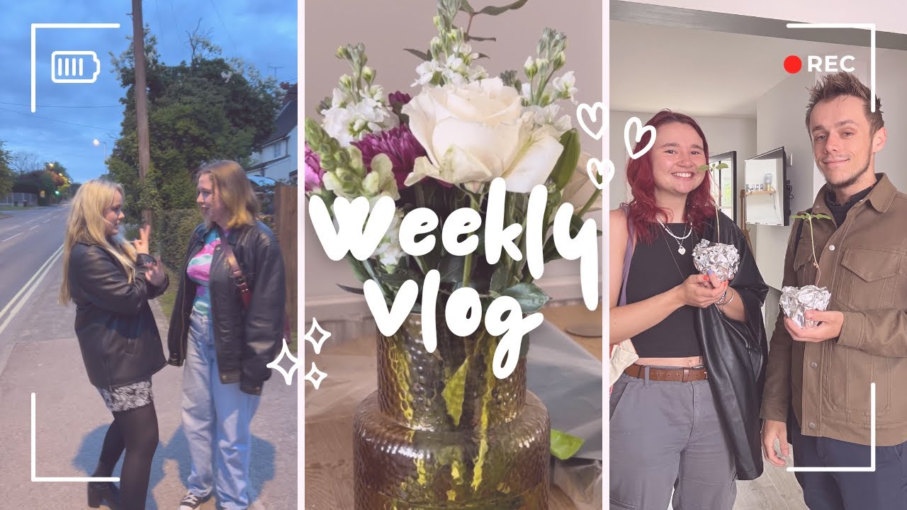 A Wholesome and Chaotic Weekend // Weekly art vlog #01