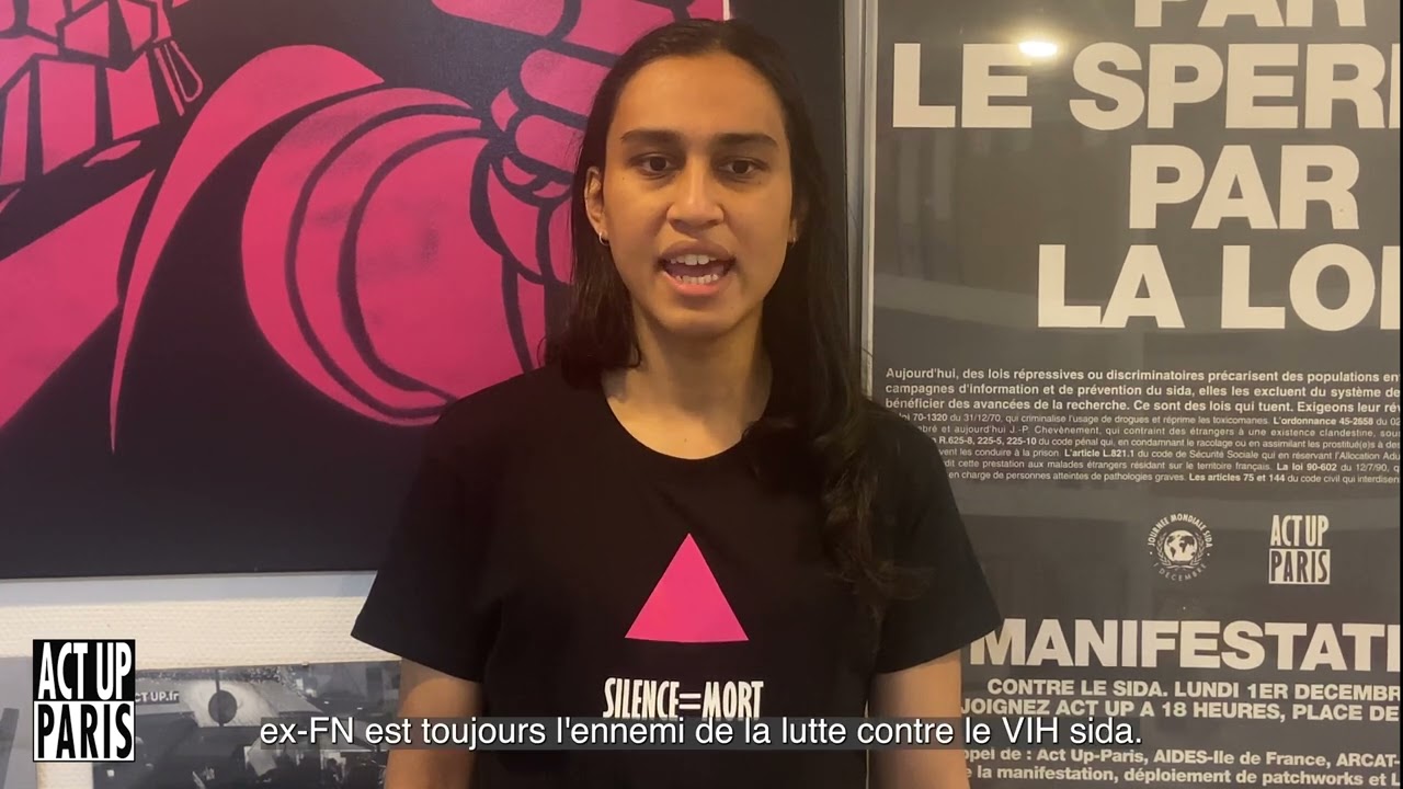 [Act Up-Paris] - Contre la menace immédiate du fascisme, Act Up-Paris appelle à voter Macron