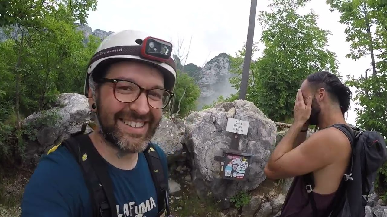 Immergersi nella storia - Ferrata Cima Rocca #viaferrata #cimarocca #trekking