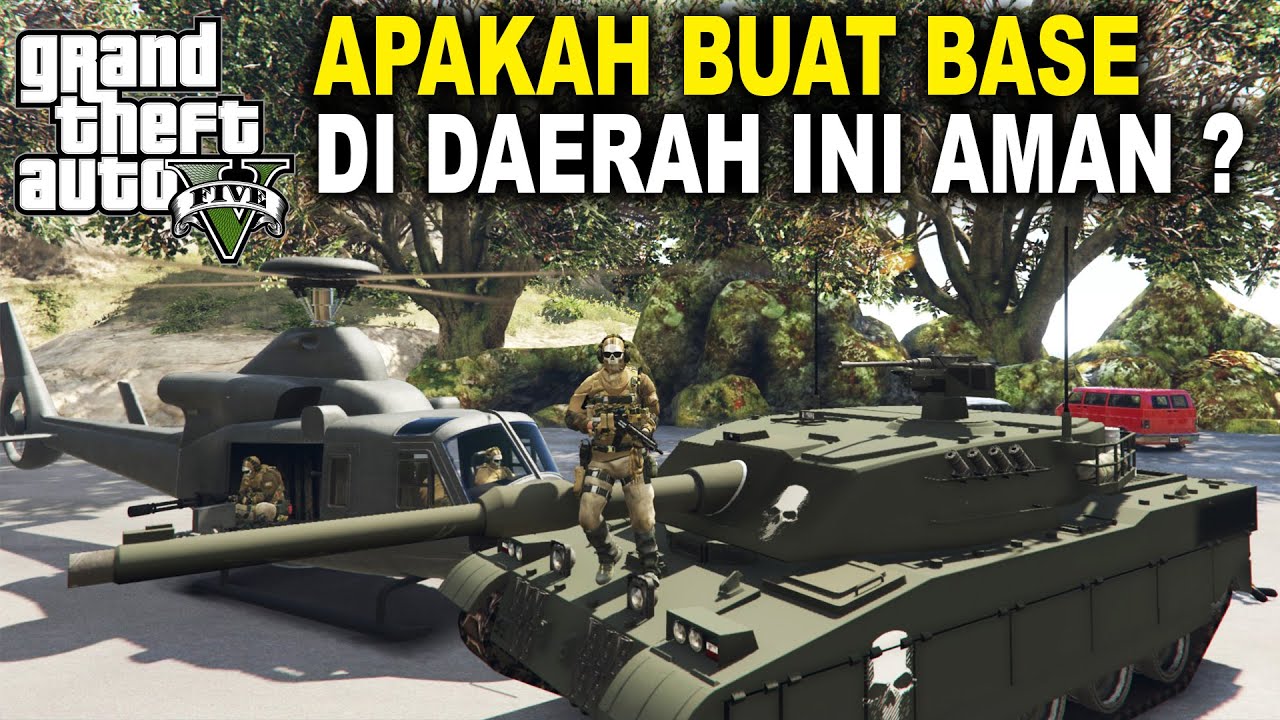 MENCARI LAHAN BASE YANG AMAN - GTA 5 MOD ZOMBIE SURVIVAL #202
