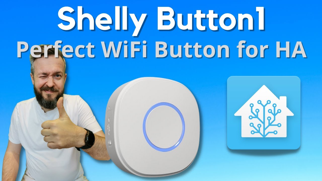 Потрясающая интеграция Shelly Button 1 и Home Assistant