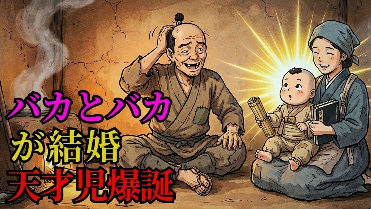 両親がバカ同士で結婚して村人にバカにされたのに、天才児を生んじゃった話 | 野談 | 時代劇 | 昔話 | 説話 | 民話