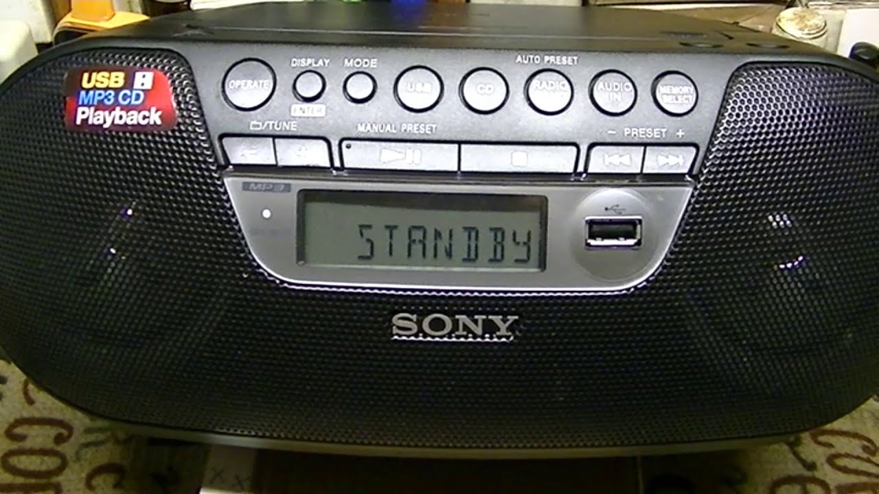 SONY ZS-PS30CP. Нет звука. И такое тоже бывает.
