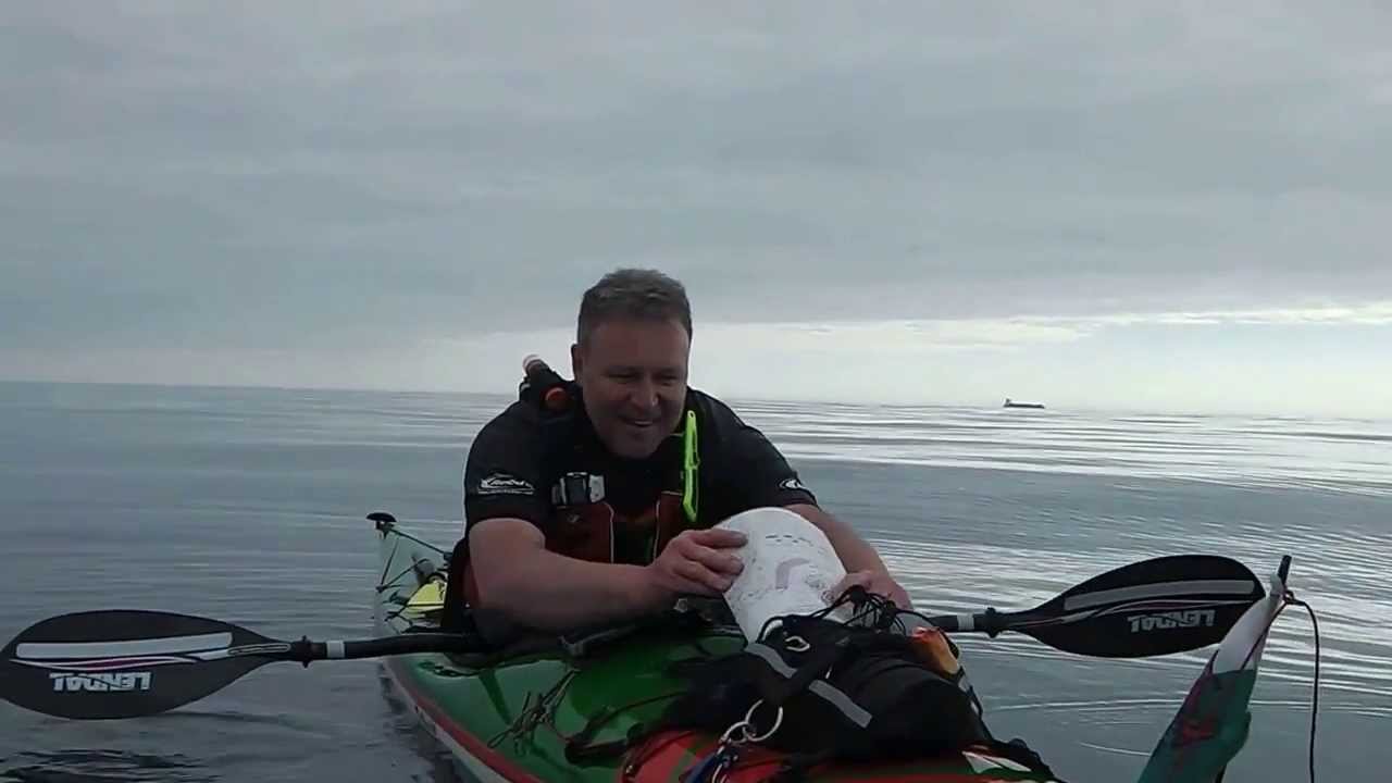 Sea Kayaking across the Irish Sea 2013
