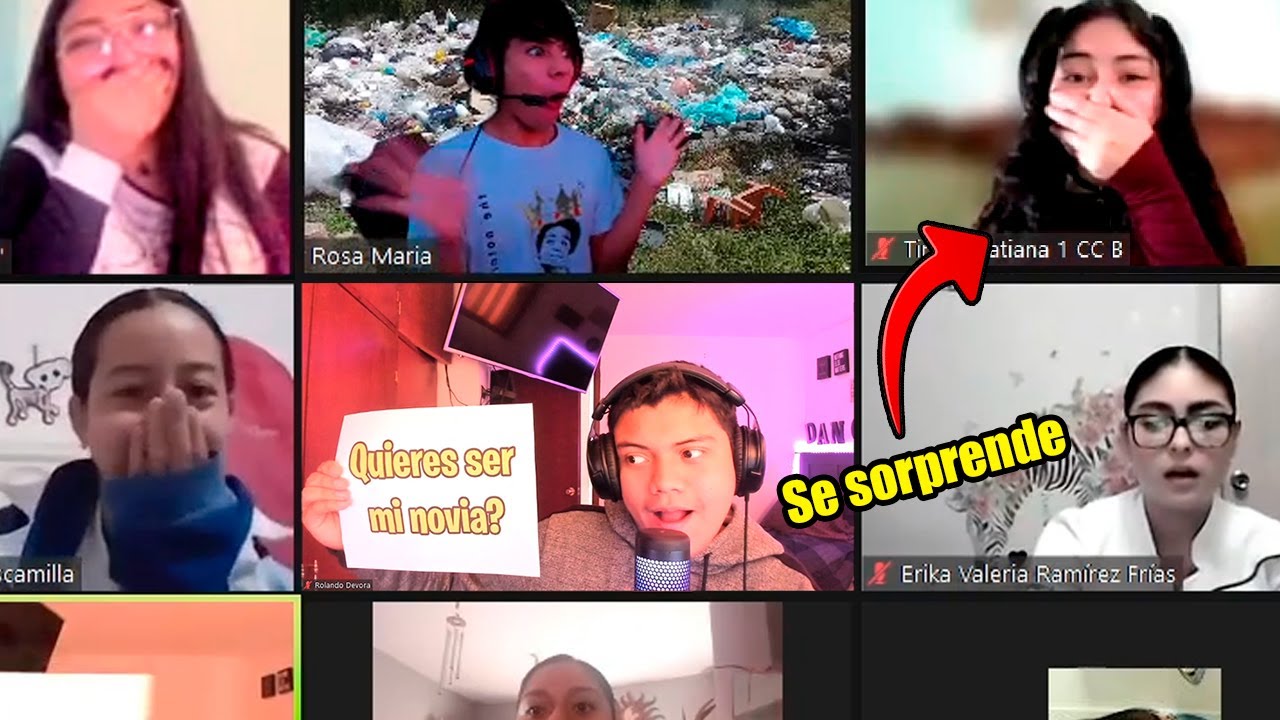 Me declar&eacute; a mis compa&ntilde;eras de clases online y la profe se puso celosa😍
