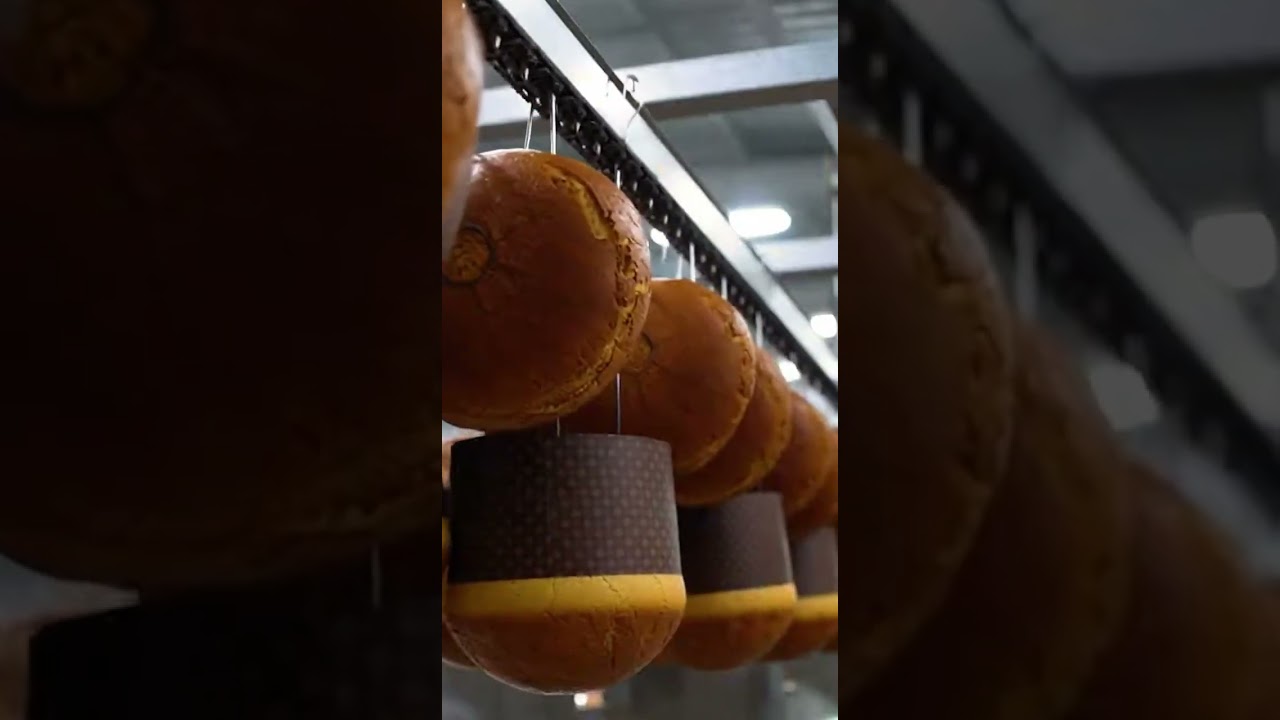 How Panettone Is Mass-Produced (Insane Bakery Scale)