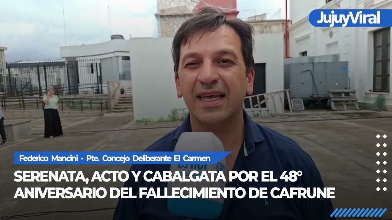 Serenata, acto y cabalgata por el 48°aniversario del fallecimiento de Cafrune