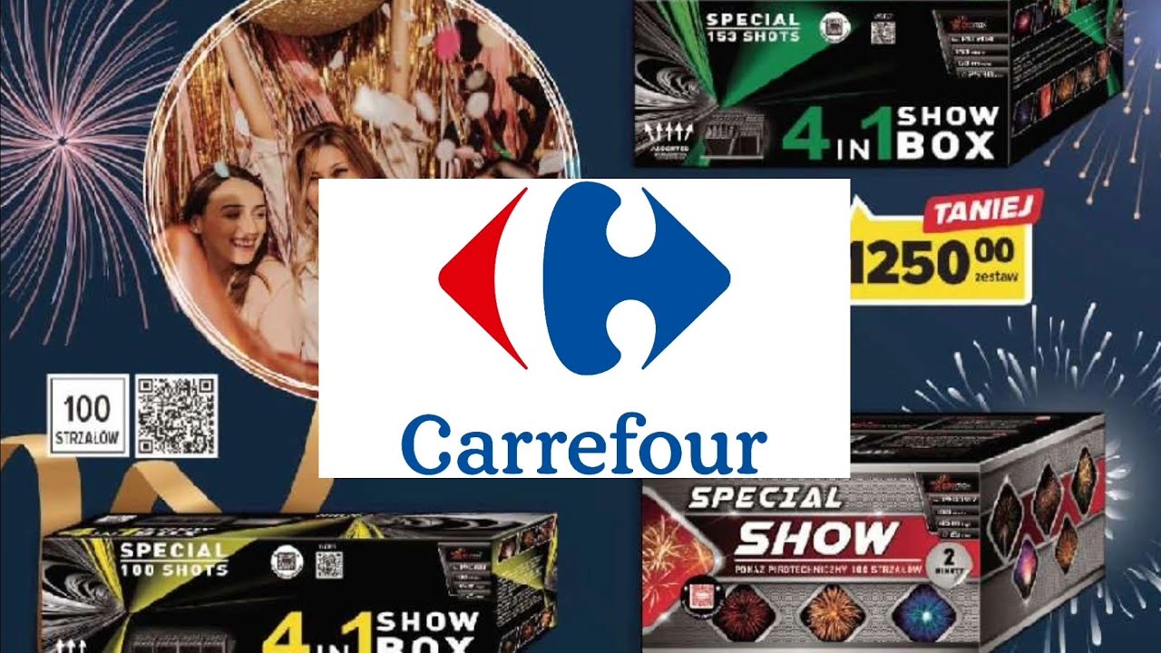 💥 Wszystkie Wyrzutnie/Fajerwerki z Carrefoura | Fajerwerki Carrefour Sylwester 2023/2024