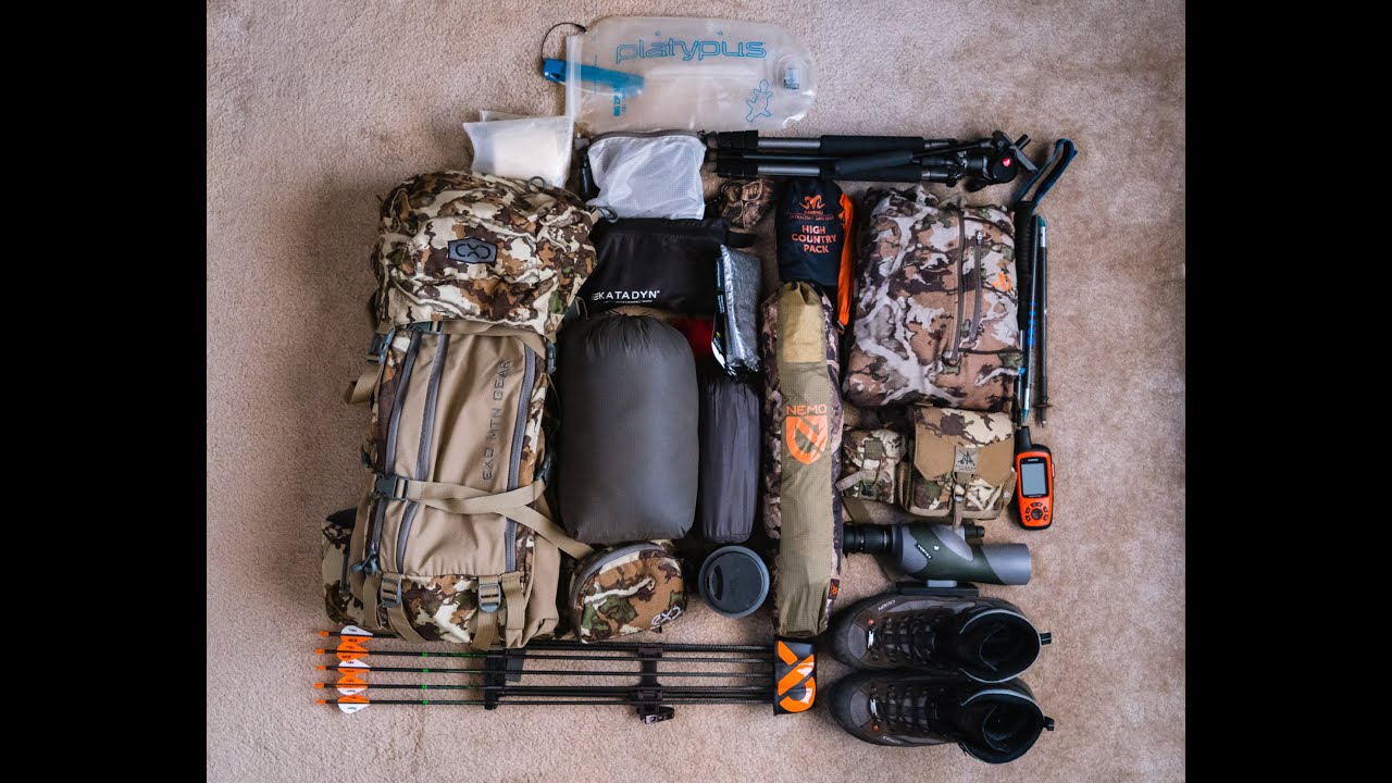 Colorado High Country Mule Deer Gear List 2019