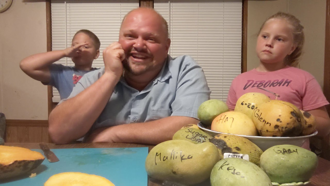 #Keitt #mango #tastetest with #fricknfrack & #theurbanhillbilly