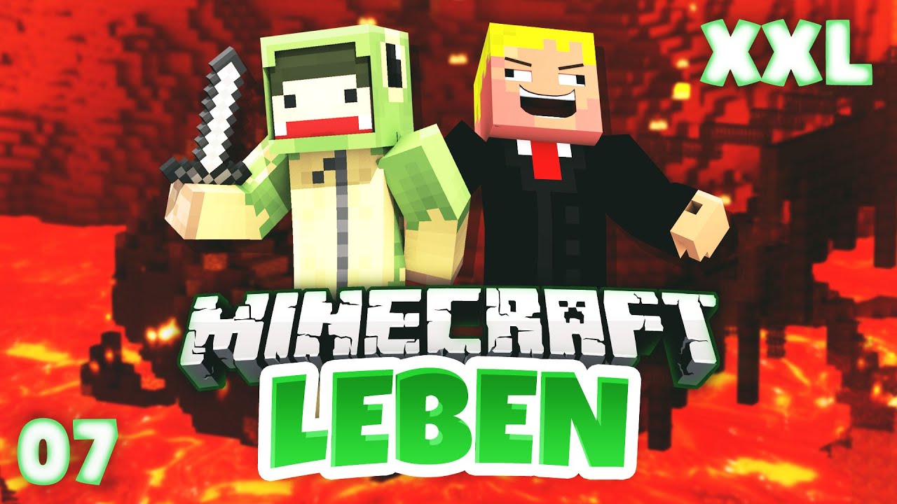 Minecraft LEBEN #07 - XXL NETHER-ACTION mit Rewi! | unge