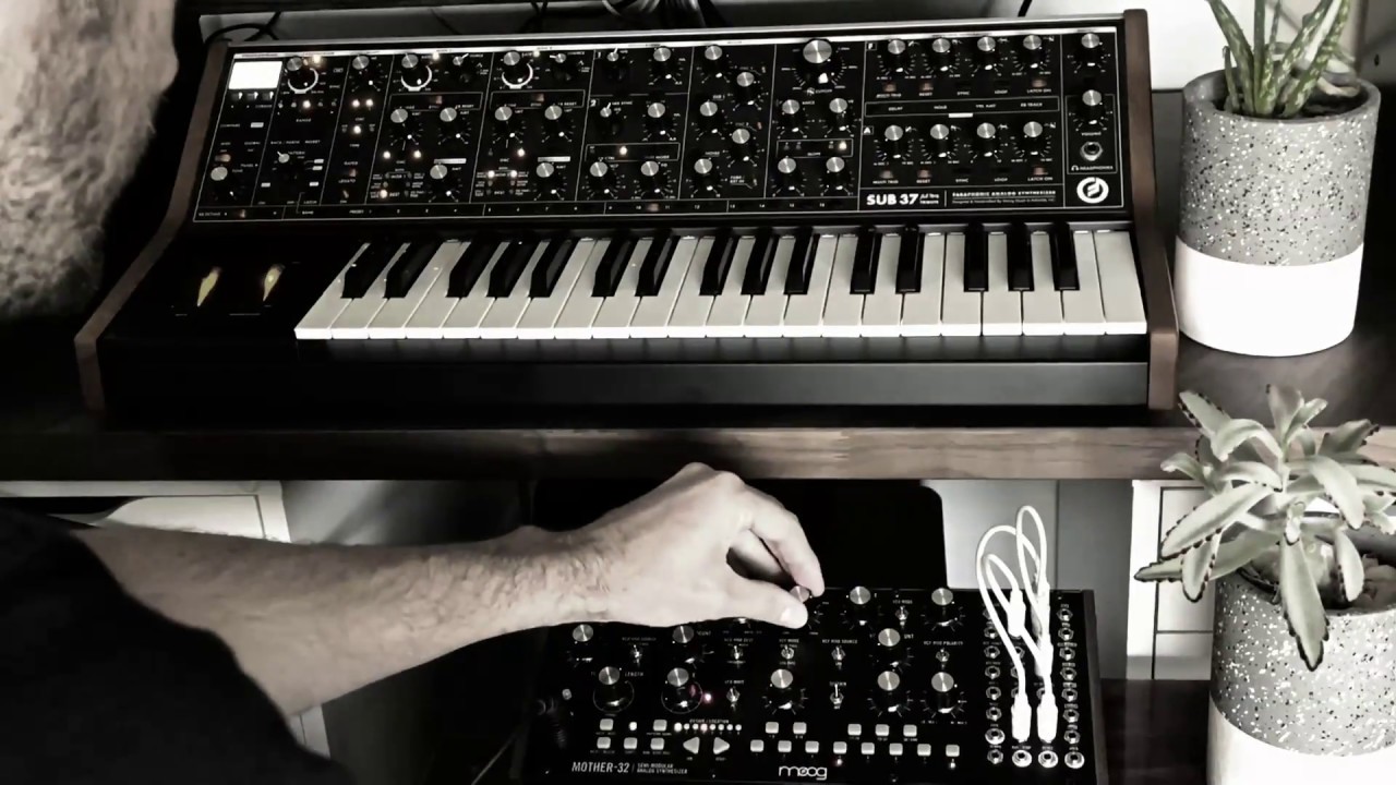 Moog improv (Mother 32 and Sub 37)