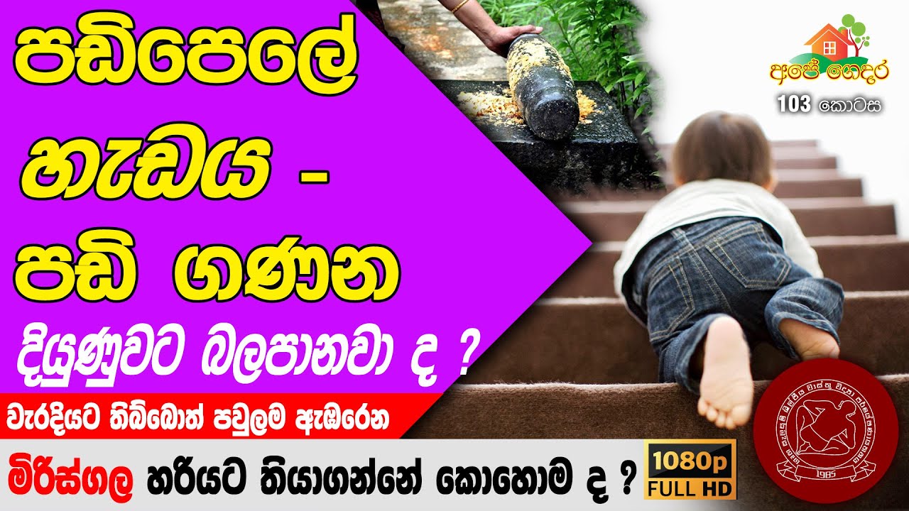 Ape Gedara Part 103 පඩිපෙලේ හැඩය / පඩි ගණන දියුණුවට බලපානවා ද ?