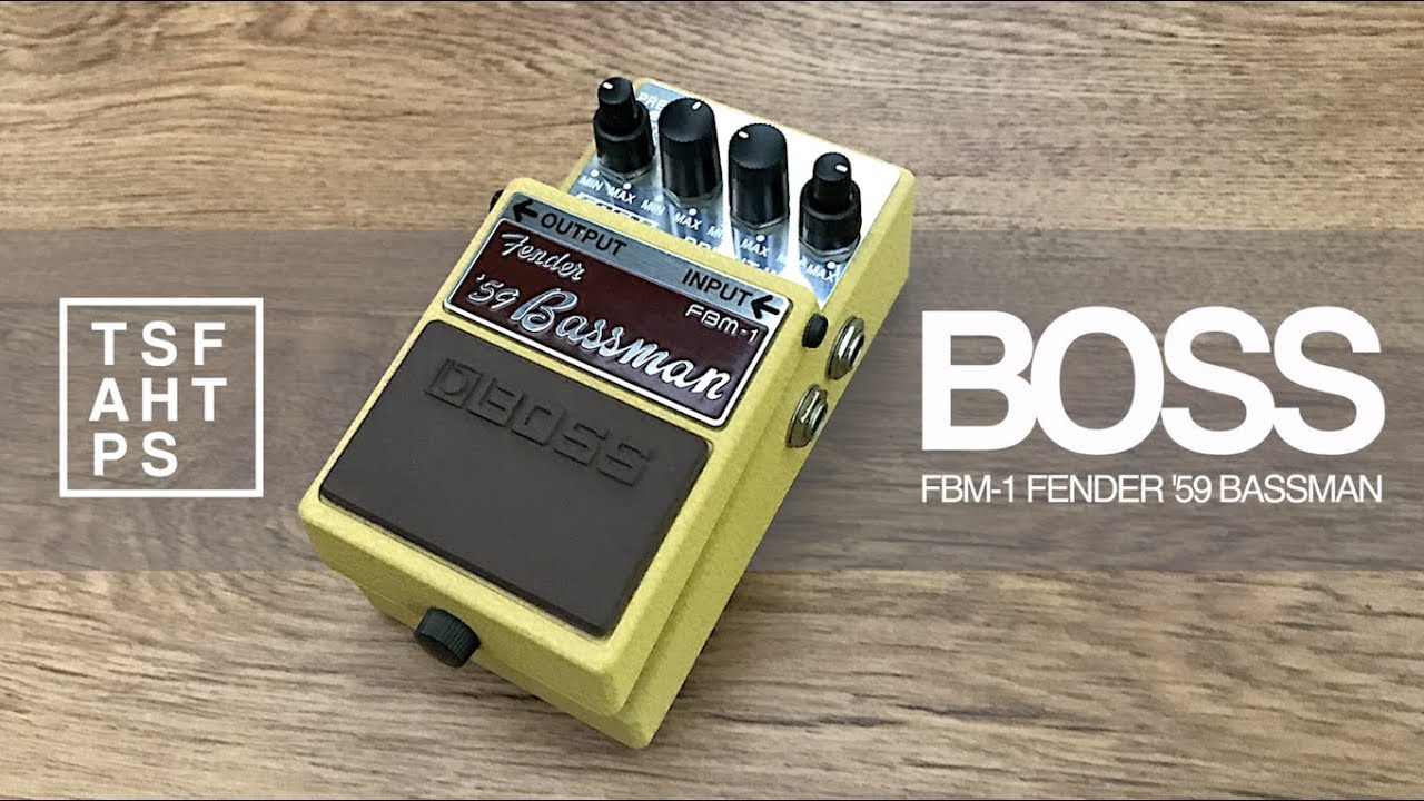 Серия Boss Legend — FBM-1 Fender '59 Bassman