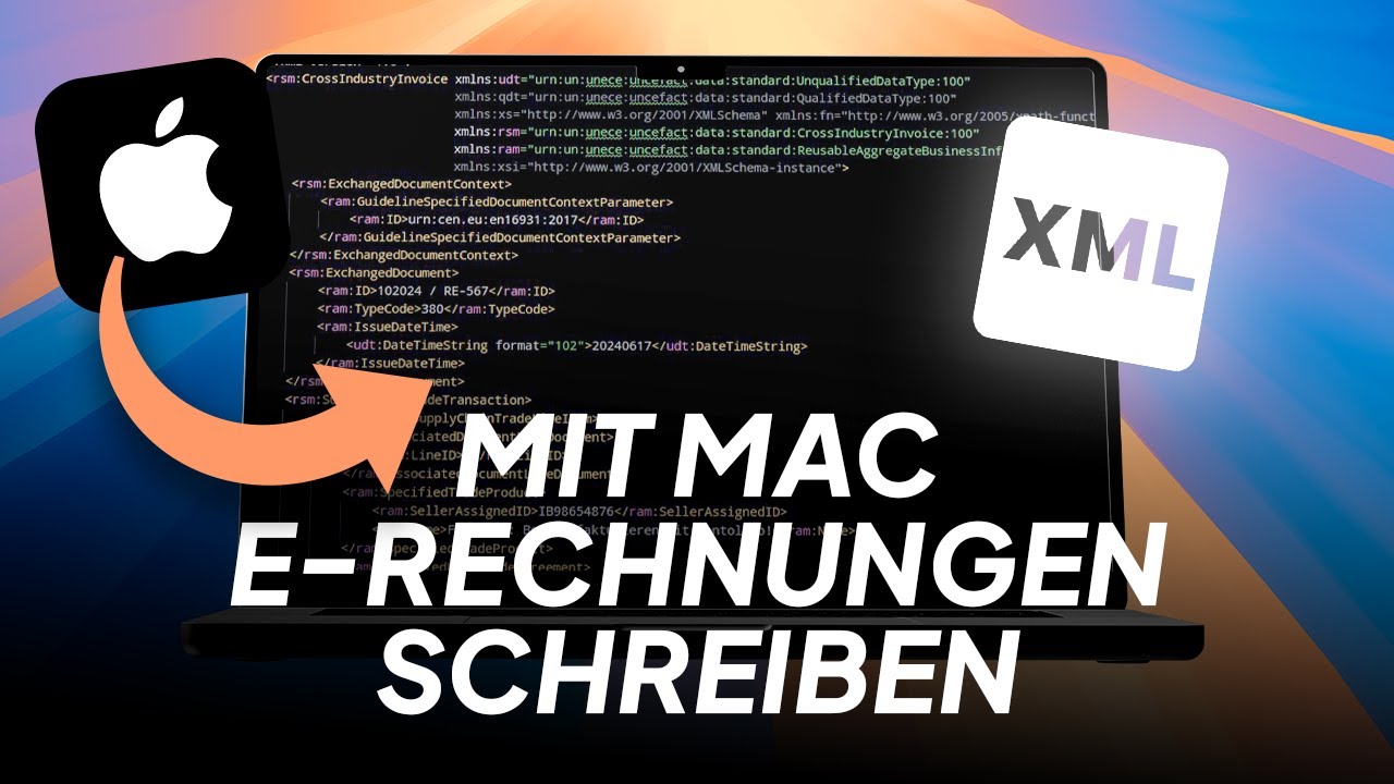 E-Rechnung mit macOS anzeigen und schreiben