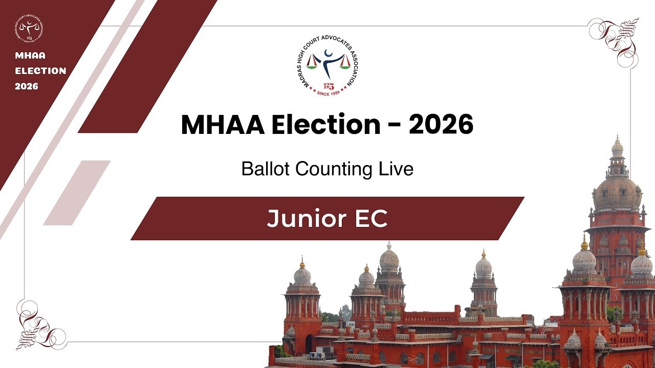 Junior EC - Day 2 | Dated - 02.05.2026 - MHAA Election 2026 | Ballot Counting Live
