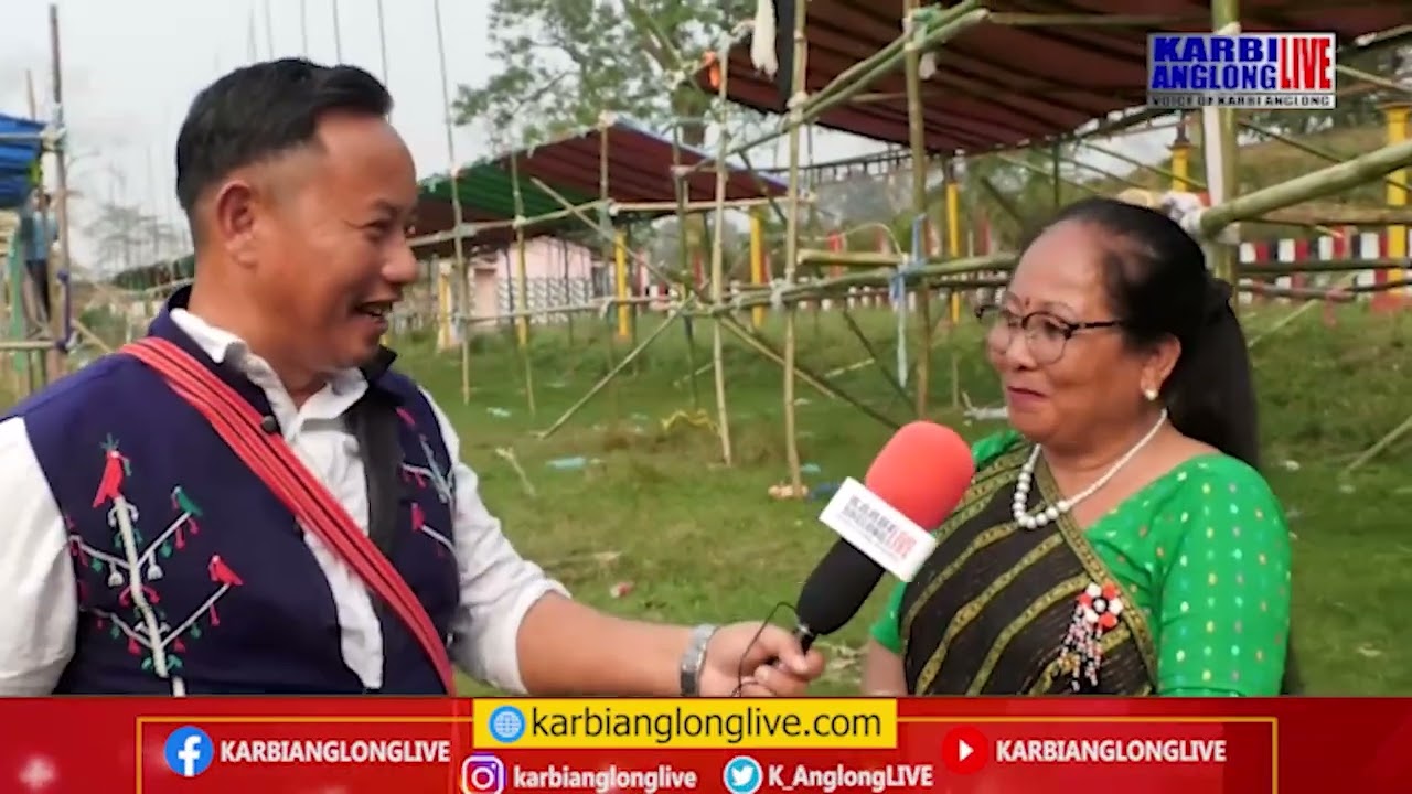 51st Karbi Youth Festival apharman Taralangso peoples hall jutang aklam along chesik chedang