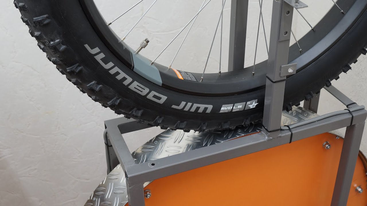 Schwalbe Jumbo Jim LiteSkin Rolling Resistance Test