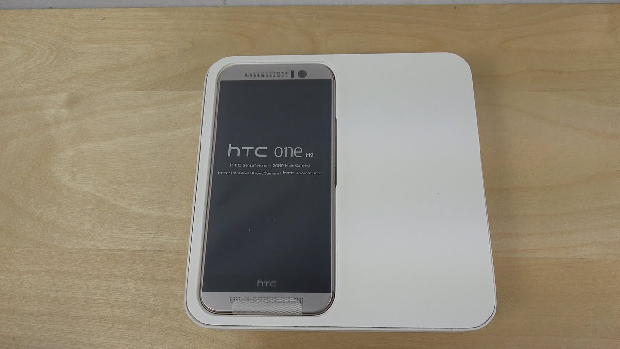 HTC One M9 - Unboxing (4K)