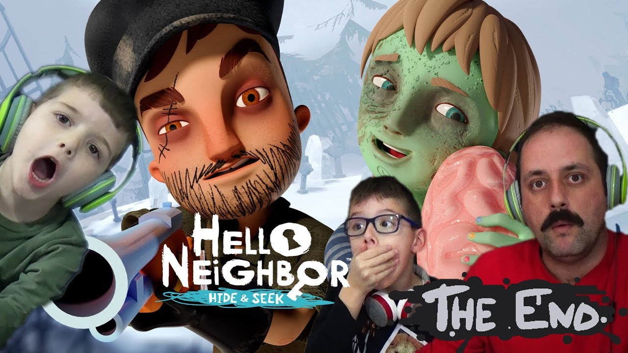 Hello Neighbor: Hide and Seek – Stage 4 & 5 | Zombie + Το ατύχημα στο τέλος (Greek Walkthrough)