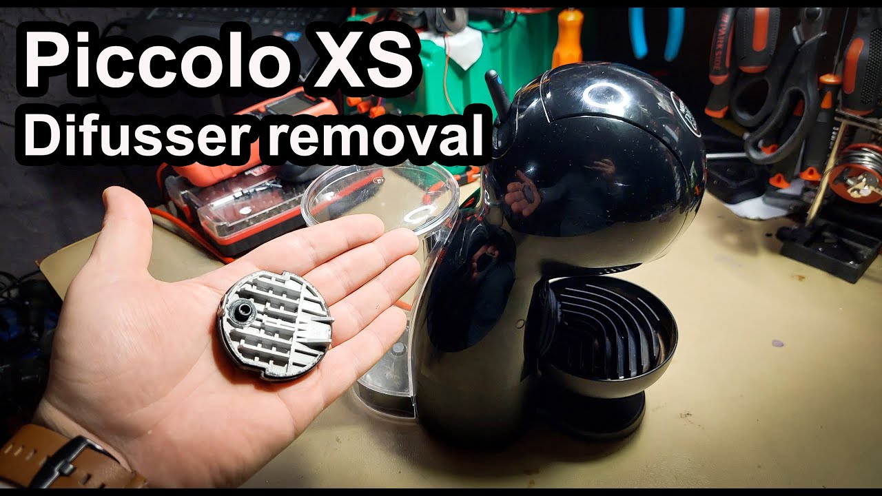 DOLCE GUSTO Piccolo XS -  Diffuser plate removal - Video response