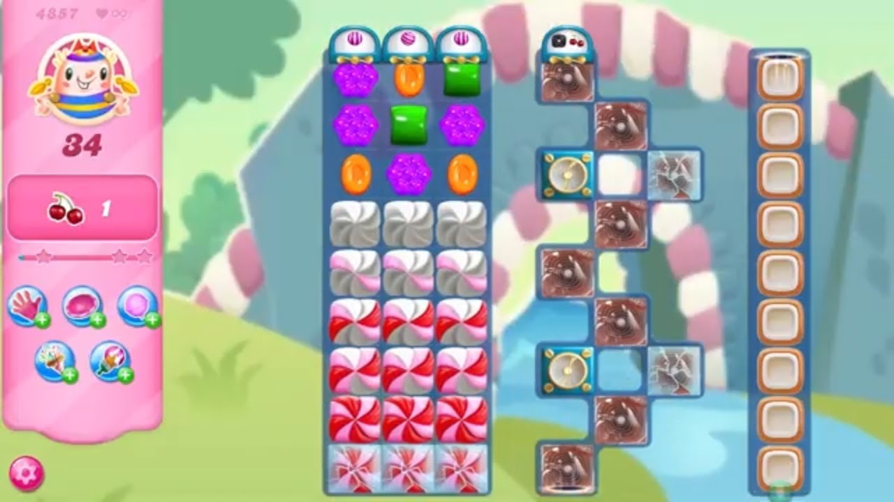 Candy Crush Saga LEVEL 4857 NO BOOSTERS (new version)🔄✅