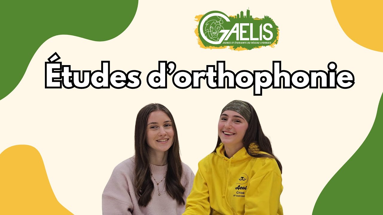 Études d'Orthophonie (Lyon) - PRÉSENTE TES ÉTUDES #9