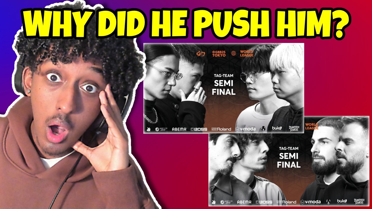Yolow Reacts | MICO vs HISS & WING & FRESH TONIC vs MAXSKILL | GBB 2025 | Tag Team Semi Final