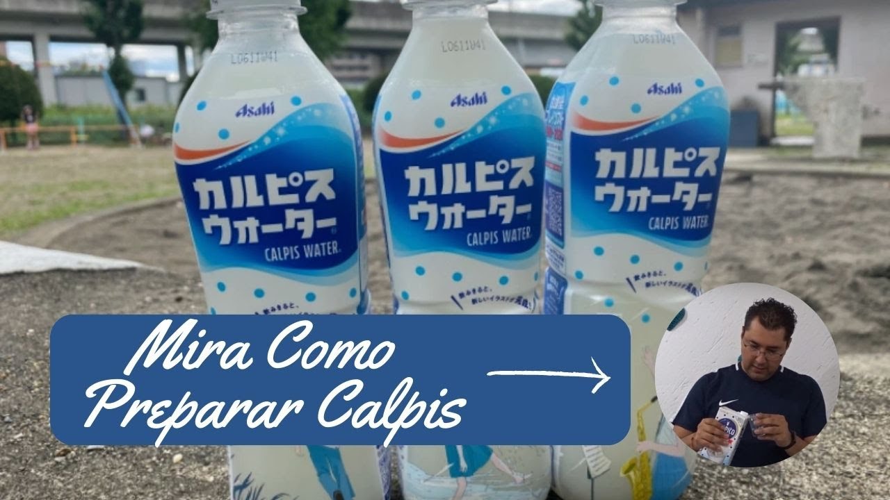 Como preparar CALPIS Bebida JAPONESA  🍾🍶