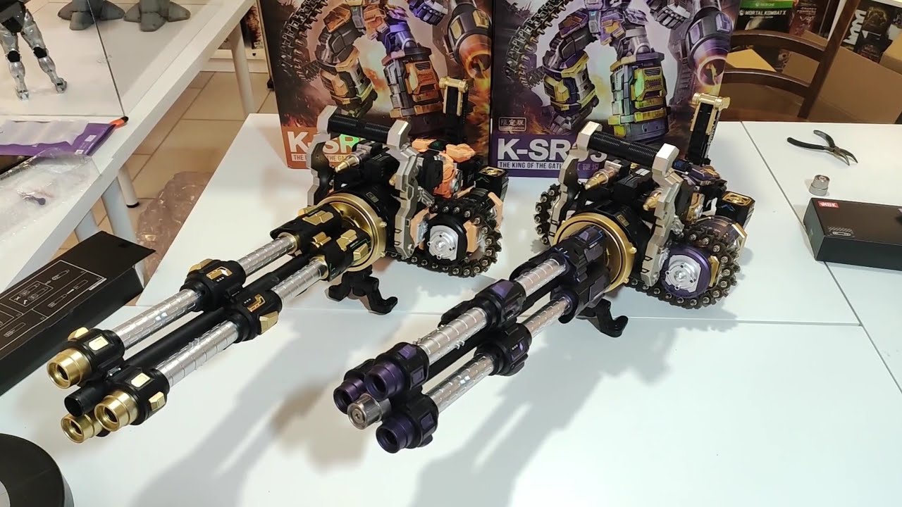 NBK K-SR03 + NBK K-SR04 King of the Gatling 😎CON FINALE EPICO😎 feat @irobotdelcontadino