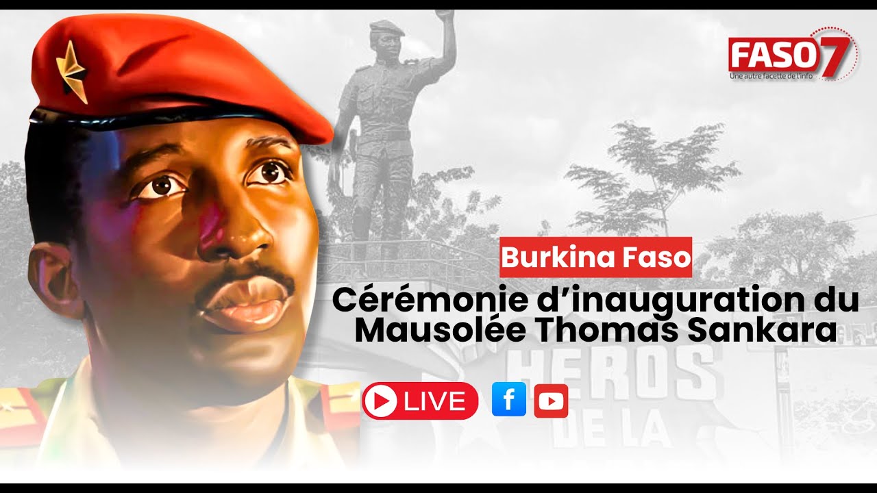 Burkina Faso : Cérémonie d'inauguration du Mausolée Thomas Sankara