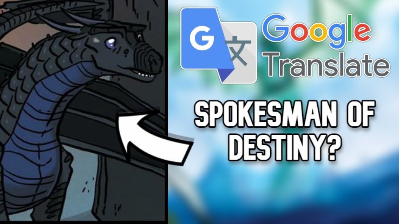 Putting Wings Of Fire Names Into GOOGLE TRANSLATE...
