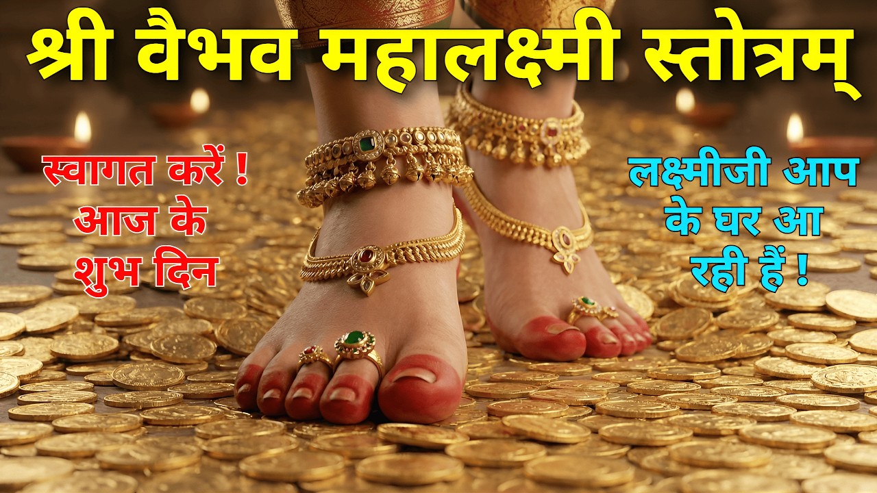 धन, सौभाग्य और समृद्धि के लिए शक्तिशाली स्तुति | श्री वैभव महालक्ष्मी स्तोत्रम | Mahalakshmi Stotram