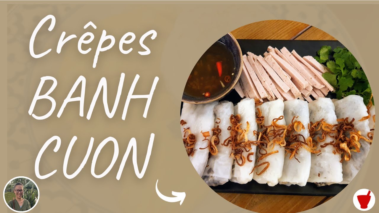 Crêpes banh cuon Vietnam