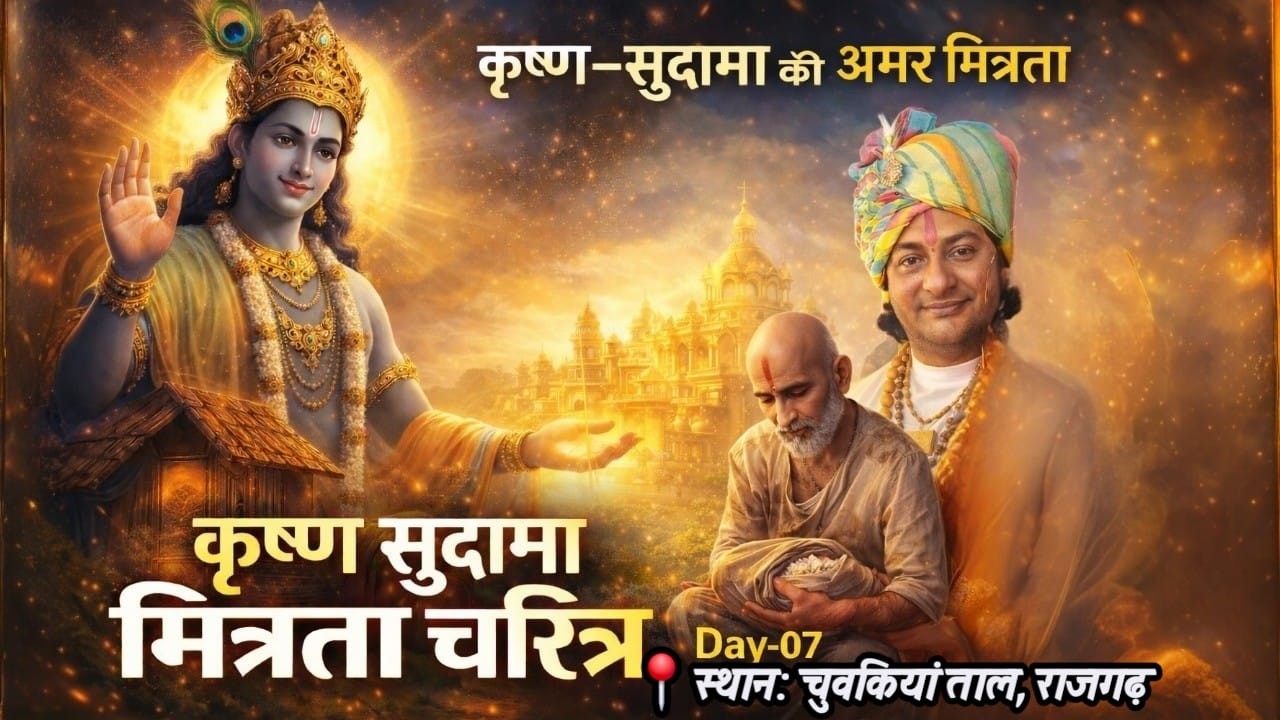 Day-06 LIVE कृष्ण–सुदामा की अमर मित्रता  कथा व्यास श्री दासजी महाराज | चुवकियां ताल राजगढ़, राजस्थान