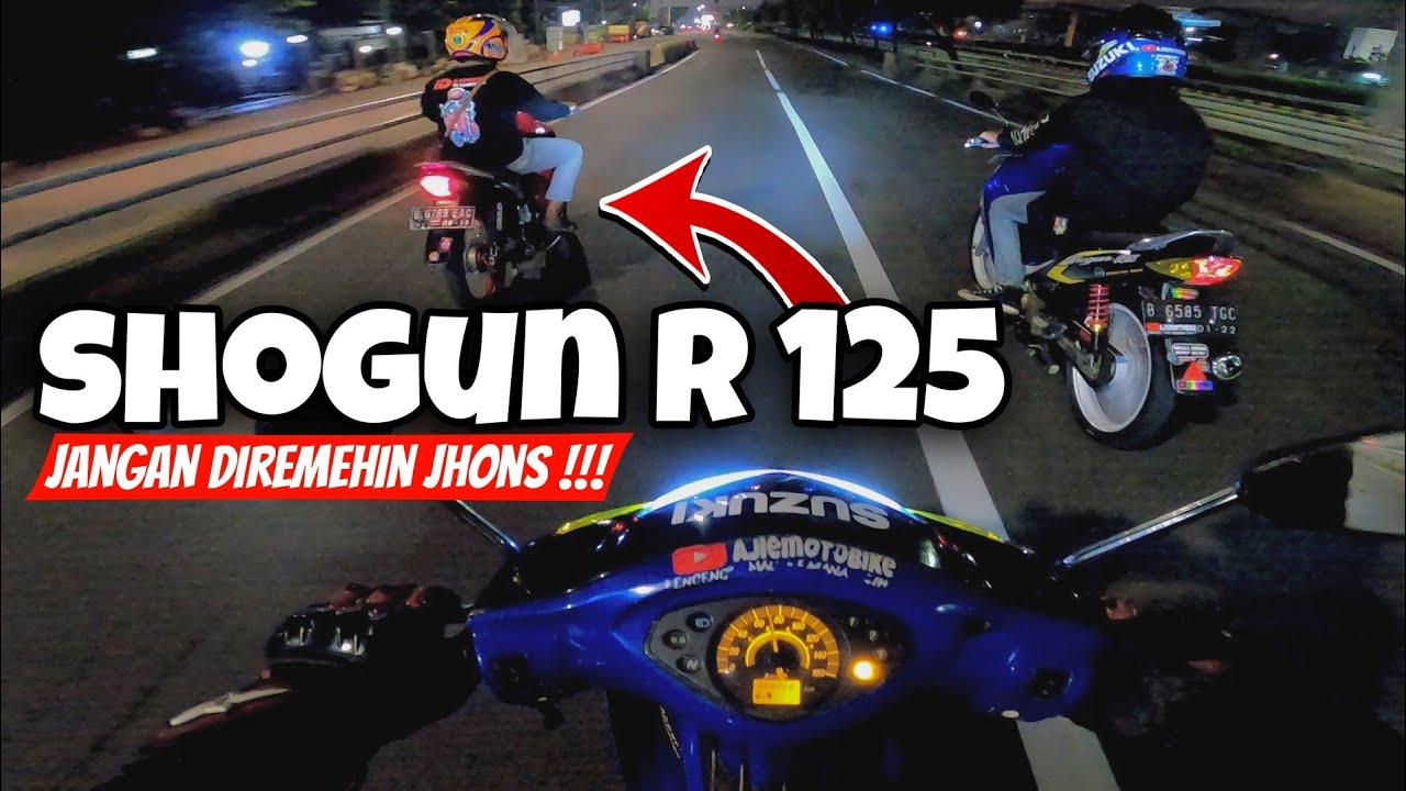 SUZUKI SHOGUN SP 125 ⁉️ DI TINGGAL SEKEBON SAMA SHOGUN R 125