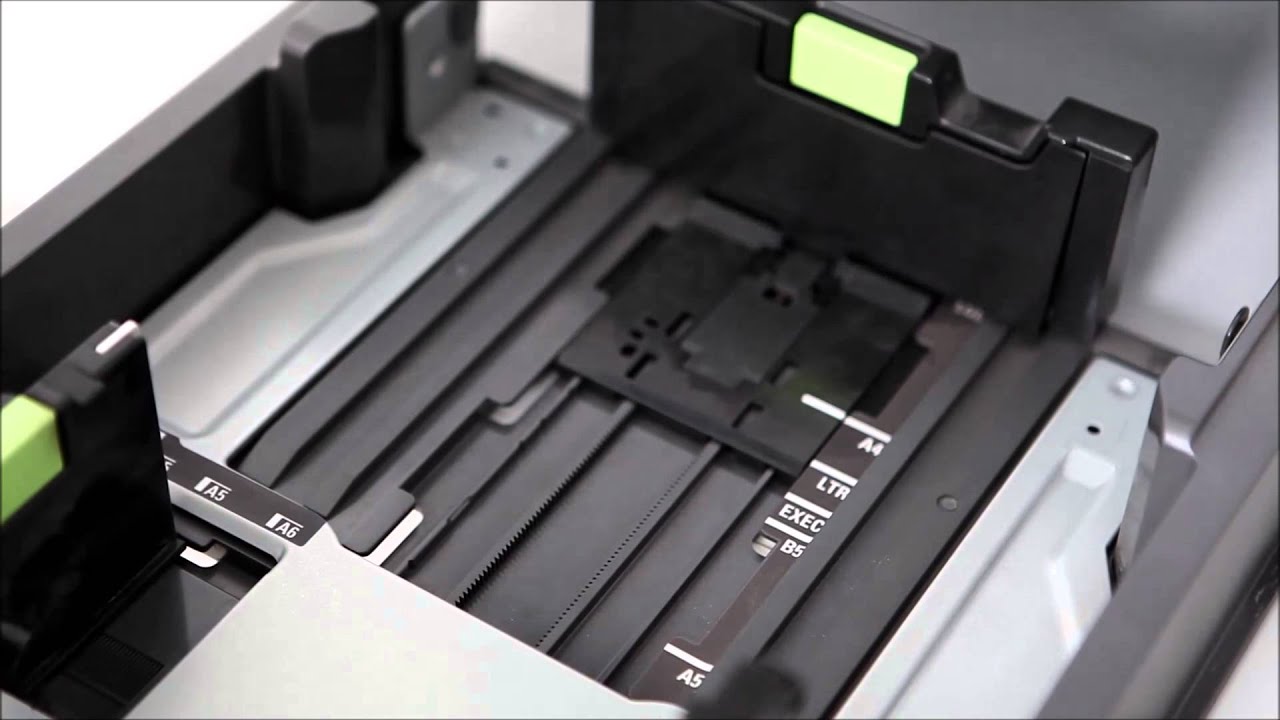 Paper guides and how to set them properly