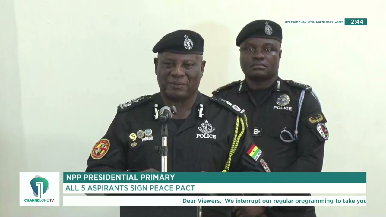 IGP Confirms Military Support for NPP Presidential Primaries in Bawku | Channel One News