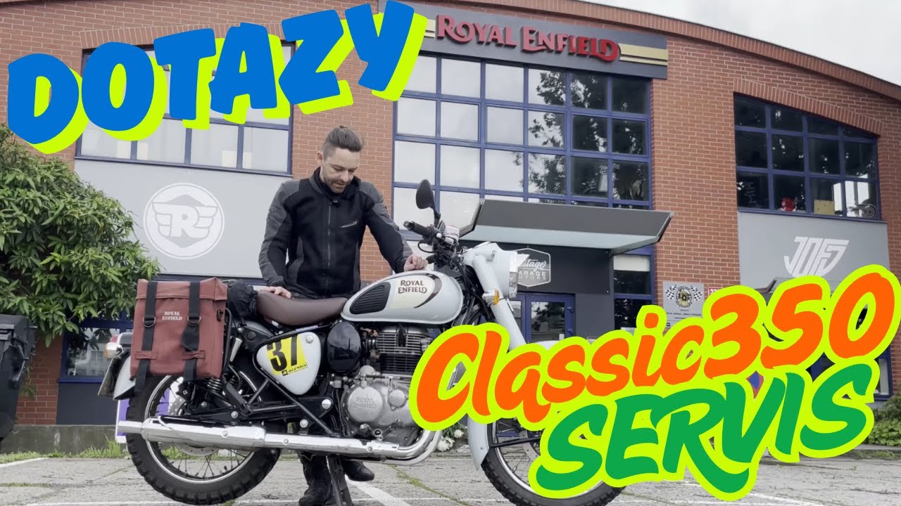 Royal Enfield Classic 350 na záručním servisu