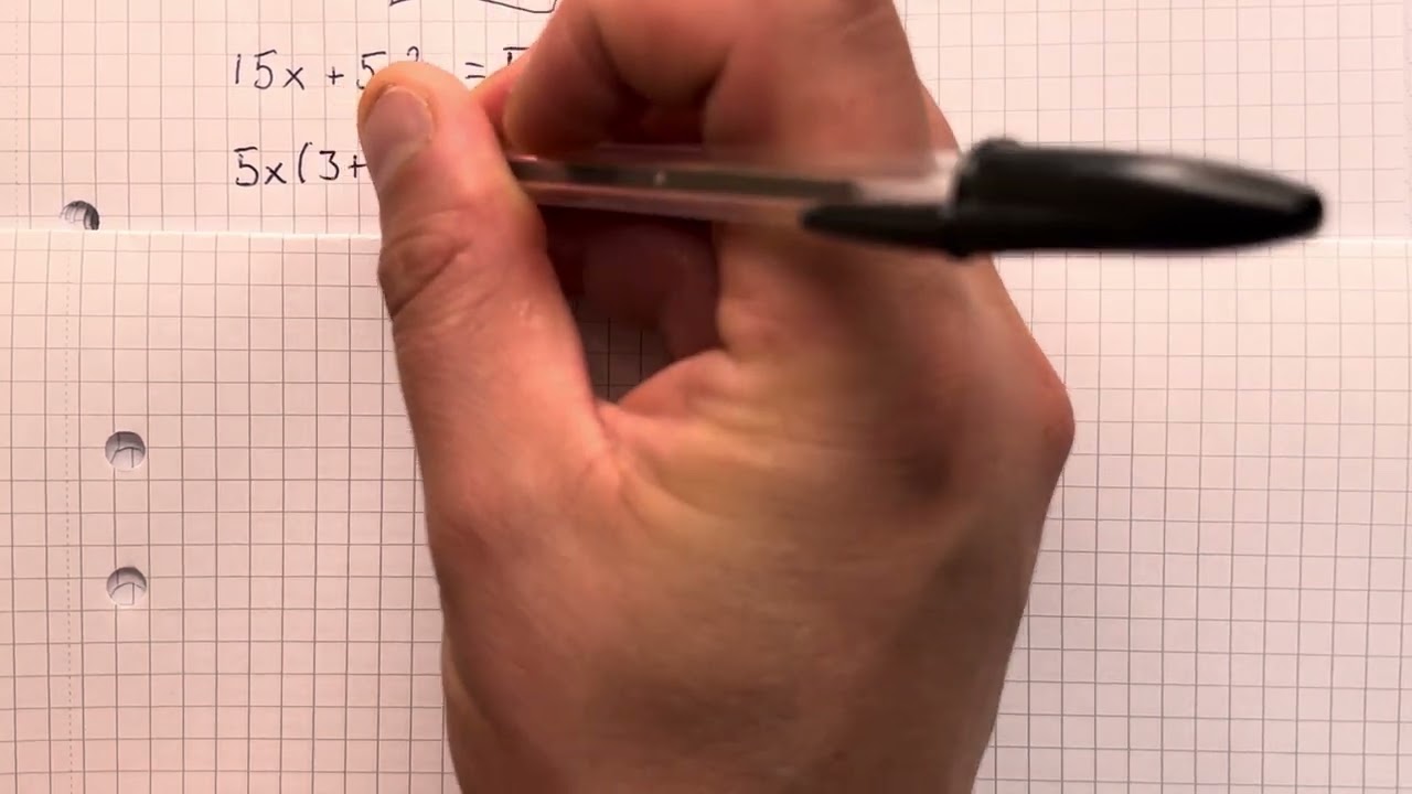 Faktorisera uttryck