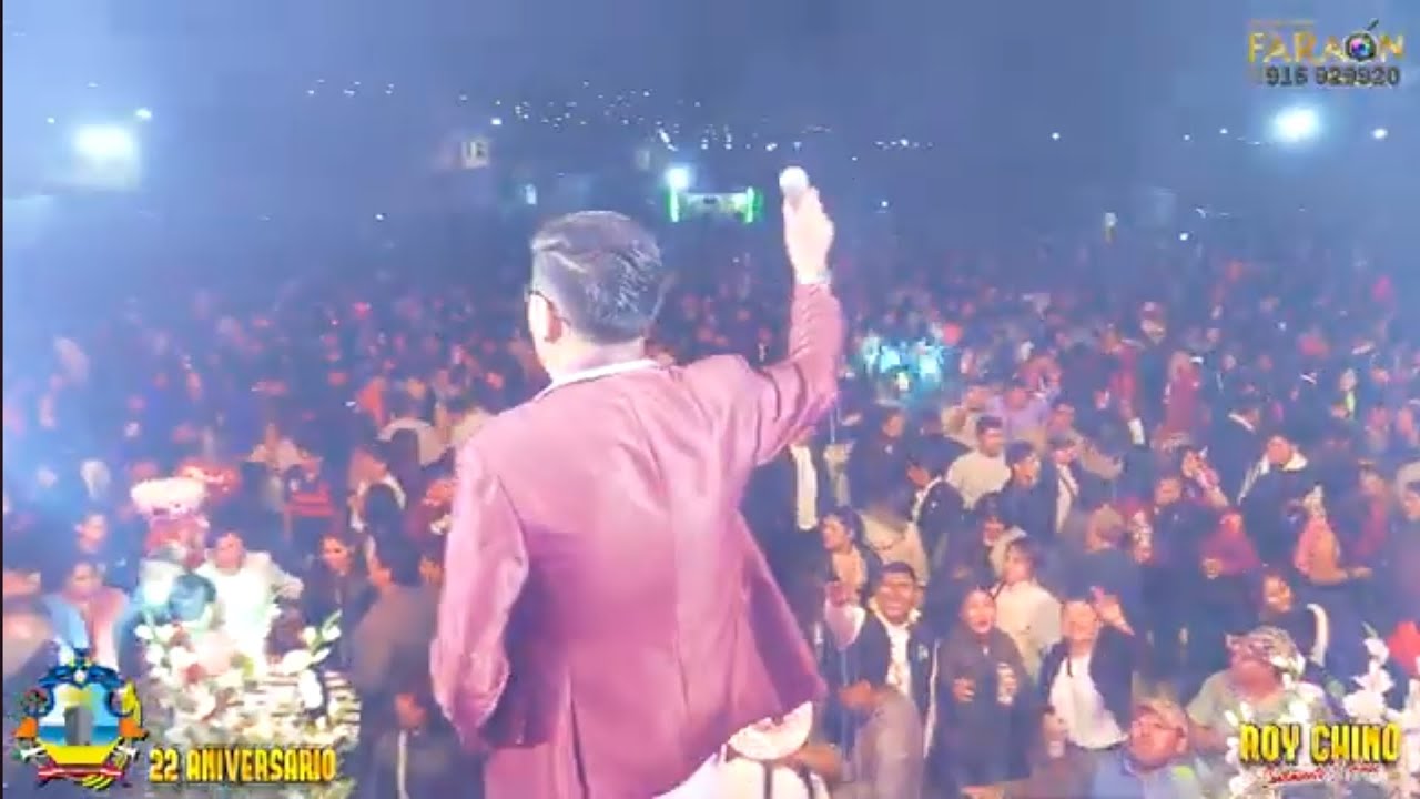 ROY CHINO  AMOR COMPARTIDO residentes de pilcuyo 22 aniversarios tacna