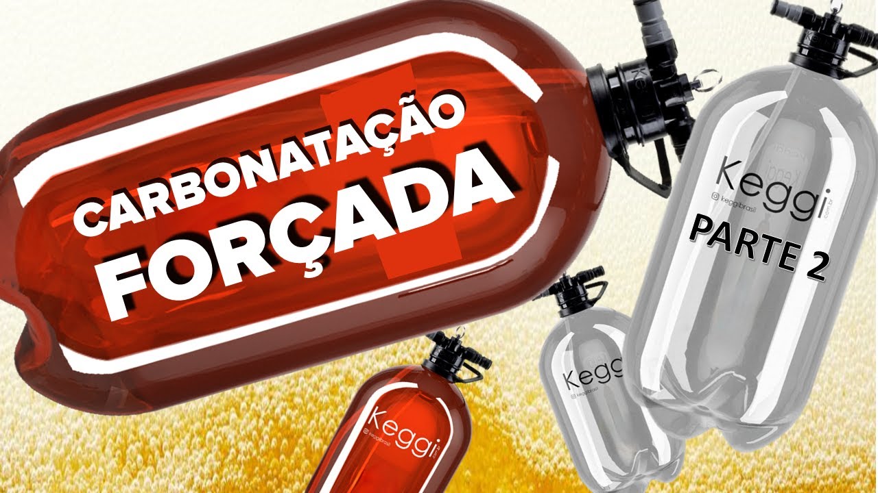 Carbonatação forçada com o Keggi, parte prática