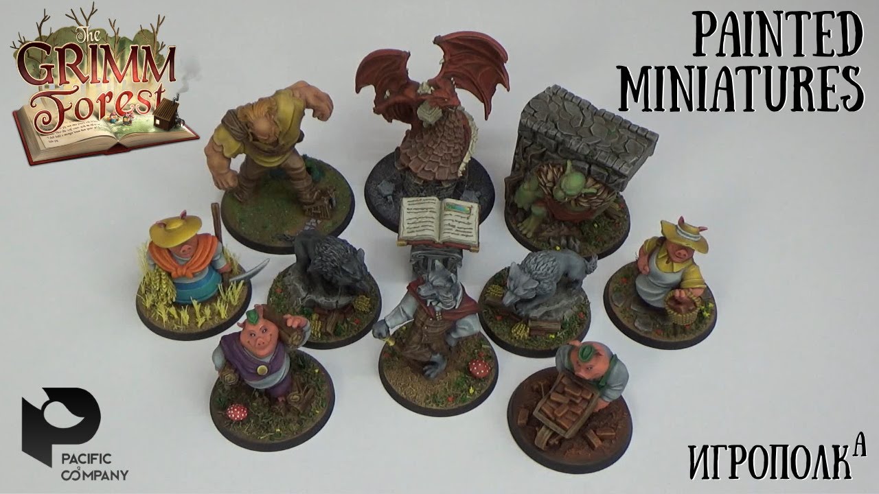Grimm Forest. Painted miniatures.