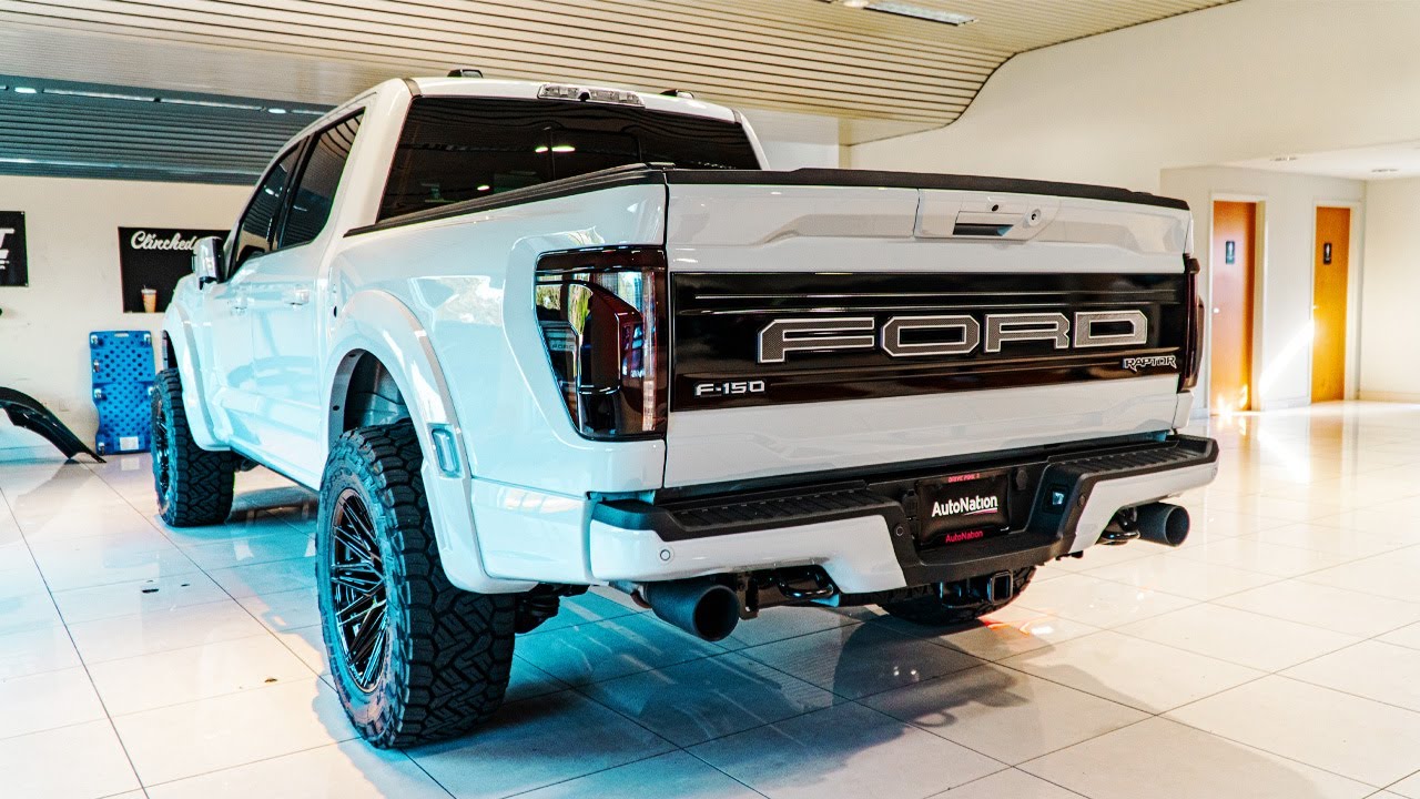 Breathtaking Custom Painted FORD RAPTOR: Grey & Black Sensation