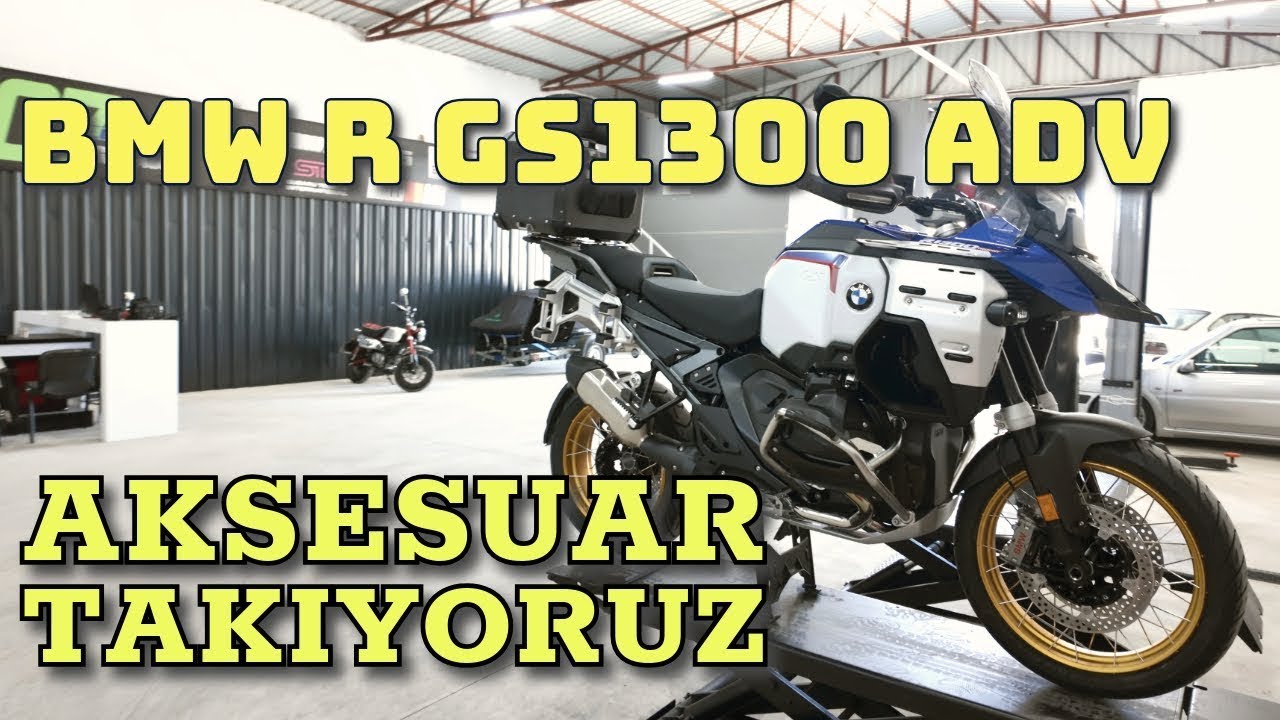 BMW R1300GS Adventure Namı değer kazulete Aksesuar Takıyoruz